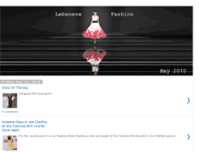 Tablet Screenshot of lebfashion.blogspot.com