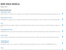 Tablet Screenshot of non-solo-musica.blogspot.com