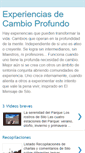 Mobile Screenshot of lasexperienciasdecambio.blogspot.com