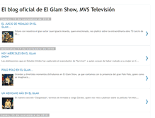 Tablet Screenshot of elglamshow.blogspot.com