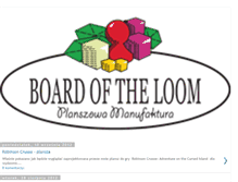 Tablet Screenshot of boardoftheloom.blogspot.com