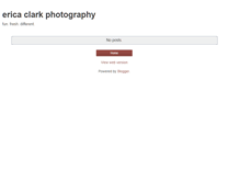 Tablet Screenshot of ericaclarkphotography.blogspot.com