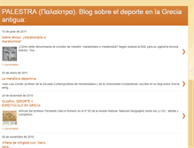 Tablet Screenshot of palestragriega.blogspot.com