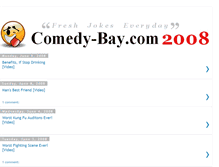 Tablet Screenshot of comedybay.blogspot.com