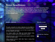 Tablet Screenshot of newsheadlines1.blogspot.com