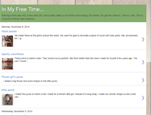 Tablet Screenshot of in-my-free-time.blogspot.com