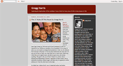 Desktop Screenshot of greggharrisblog.blogspot.com