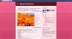 Desktop Screenshot of espacoseducativos.blogspot.com
