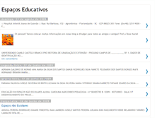 Tablet Screenshot of espacoseducativos.blogspot.com