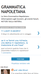 Mobile Screenshot of grammaticanapoletana.blogspot.com
