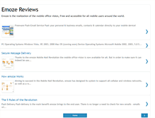 Tablet Screenshot of emozereviews.blogspot.com