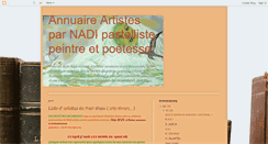 Desktop Screenshot of nadi-pastel.blogspot.com