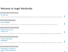 Tablet Screenshot of angelworldwide.blogspot.com