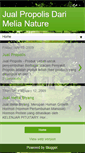 Mobile Screenshot of jual-propolis.blogspot.com