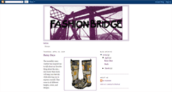 Desktop Screenshot of fashionbridge.blogspot.com