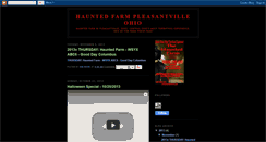 Desktop Screenshot of hauntedfarmpleasantville.blogspot.com