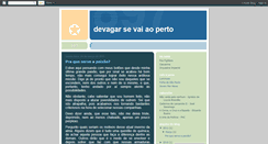 Desktop Screenshot of devagarsevaiaoperto.blogspot.com