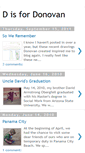 Mobile Screenshot of donovanstories.blogspot.com
