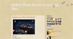Desktop Screenshot of mobilehindimovie.blogspot.com