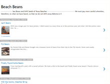 Tablet Screenshot of beachbeans.blogspot.com