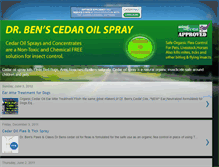 Tablet Screenshot of cedaroils.blogspot.com