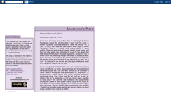 Desktop Screenshot of lauriannes-hope.blogspot.com