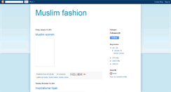 Desktop Screenshot of muslim-fashion2011.blogspot.com