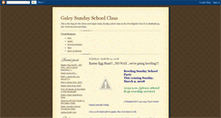 Desktop Screenshot of galeyclass.blogspot.com