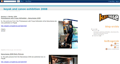 Desktop Screenshot of canoeexhibition.blogspot.com