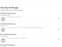 Tablet Screenshot of hotboyofthegay.blogspot.com