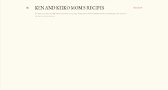 Desktop Screenshot of kenmomsrecipe.blogspot.com