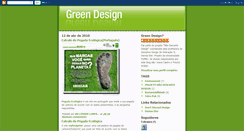 Desktop Screenshot of greendesign2.blogspot.com