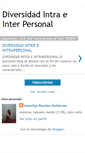 Mobile Screenshot of diversidadintraeinterpersonal.blogspot.com