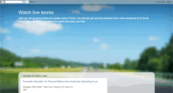 Desktop Screenshot of live-tennis-online-streaming.blogspot.com