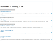 Tablet Screenshot of inpossibleisnothing.blogspot.com
