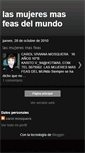 Mobile Screenshot of lasmujeresmasfeasdelmundo.blogspot.com