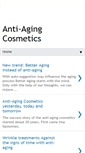 Mobile Screenshot of anti-agingcosmetics.blogspot.com