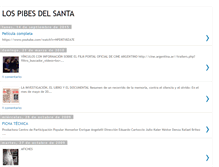 Tablet Screenshot of filmlospibesdelsanta.blogspot.com