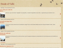 Tablet Screenshot of desde-o-valle.blogspot.com