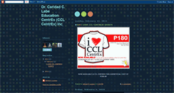 Desktop Screenshot of cclcentrex.blogspot.com