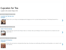 Tablet Screenshot of cupcakesfortea.blogspot.com
