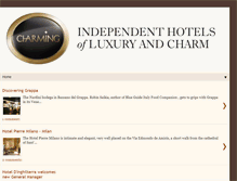 Tablet Screenshot of charminghotelsofitaly.blogspot.com