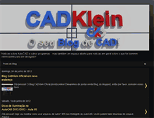 Tablet Screenshot of cadklein.blogspot.com