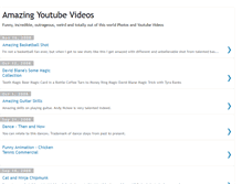 Tablet Screenshot of amazingyoutubevids.blogspot.com