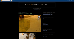 Desktop Screenshot of nataliagonzalezart.blogspot.com