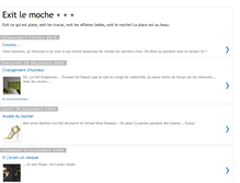 Tablet Screenshot of exitlemoche.blogspot.com