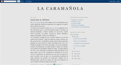 Desktop Screenshot of caramayola.blogspot.com