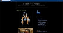 Desktop Screenshot of celebrityhaterz.blogspot.com