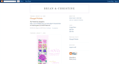 Desktop Screenshot of brianchristine2008.blogspot.com