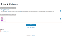 Tablet Screenshot of brianchristine2008.blogspot.com